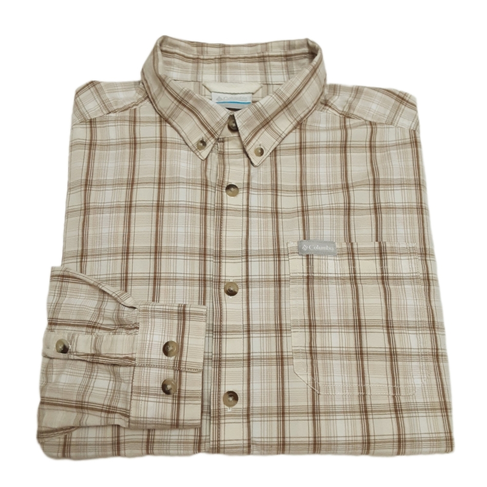 Columbia Button Up Shirt Mens Medium
